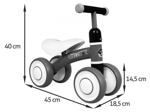 Pierwszy Rowerek biegowy PettyTrike dla dzieci Różowy 4-kołowy Jeździk SporTrike Pierwszy Rowerek biegowy PettyTrike dla dzieci Różowy 4-kołowy Jeździk SporTrike