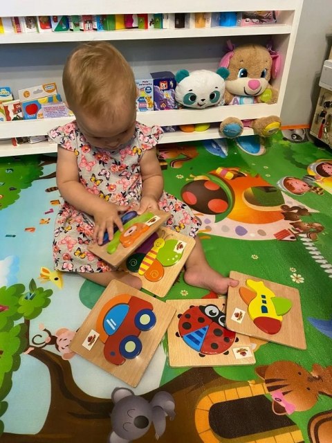 Puzzle drewniane edukacyjne klocki dla dzieci 15Mi Puzzle drewniane edukacyjne klocki dla dzieci 15Mi