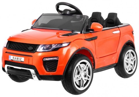 Autko Rapid Racer elektryczne dla dzieci Pomarańczowy + Pilot + Wolny Start + EVA + MP3 LED Autko Rapid Racer elektryczne dla dzieci Pomarańczowy + Pilot + Wolny Start + EVA + MP3 LED