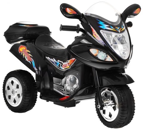 Motorek Trójkołowy BJX-088 elektryczny dla najmłodszych Czarny + Dźwięki + Światła Motorek Trójkołowy BJX-088 elektryczny dla najmłodszych Czarny + Dźwięki + Światła