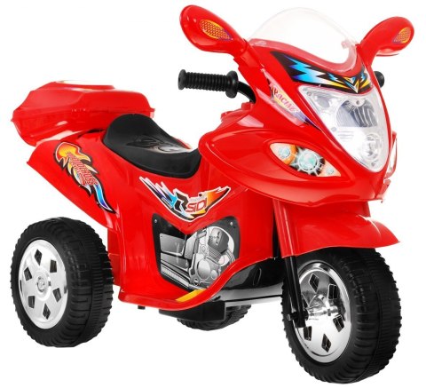 Motorek Trójkołowy BJX-088 elektryczny dla najmłodszych Czerwony + Dźwięki + Światła Motorek Trójkołowy BJX-088 elektryczny dla najmłodszych Czerwony + Dźwięki + Światła