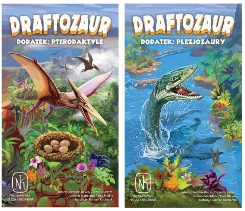 Draftozaur - 2 dodatki: Pterodaktyle, Plezjozaury Draftozaur - 2 dodatki: Pterodaktyle, Plezjozaury