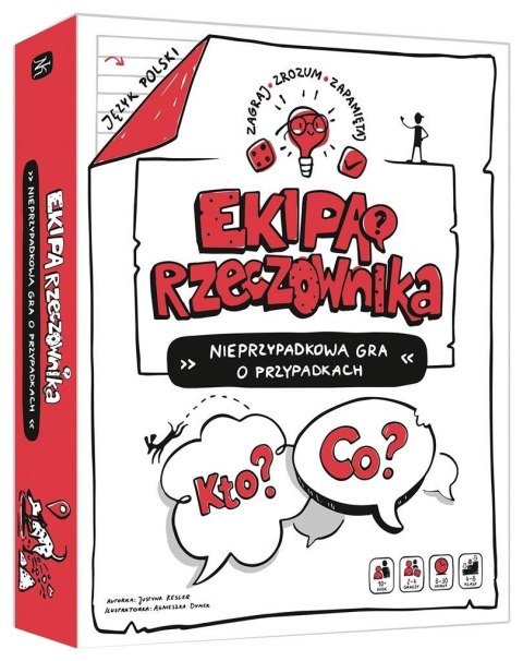 Ekipa rzeczownika Nieprzypadkowa gra o przypadkach Ekipa rzeczownika Nieprzypadkowa gra o przypadkach