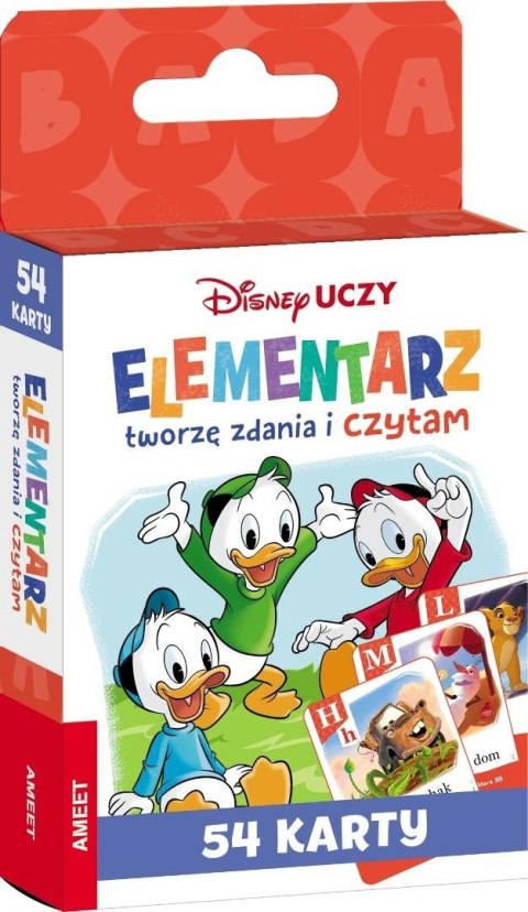 Disney Uczy. Tworzę zdania i czytam. Karty Disney Uczy. Tworzę zdania i czytam. Karty