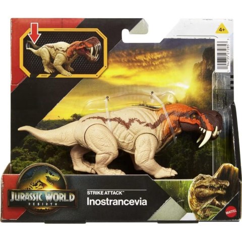 Jurassic World Figurka Strike Attack Inostrancevia Jurassic World Figurka Strike Attack Inostrancevia