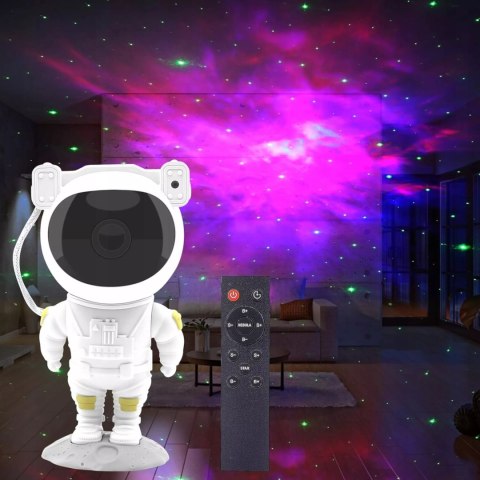 Projektor gwiazd lampka rzutnik nieba astronauta pilot A2780