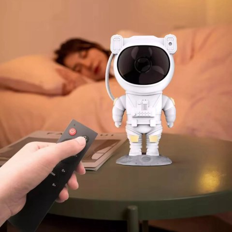 Projektor gwiazd lampka rzutnik nieba astronauta pilot A2780