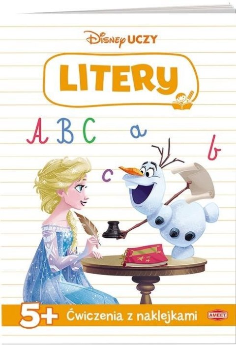 Disney Uczy. Kraina Lodu - Ćwiczenia Litery Disney Uczy. Kraina Lodu - Ćwiczenia Litery