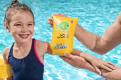 Dmuchane Rękawki do pływania Żółte L 30x15cm BESTWAY Dmuchane Rękawki do pływania Żółte L 30x15cm BESTWAY
