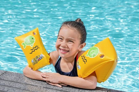 Dmuchane Rękawki do pływania Żółte L 30x15cm BESTWAY Dmuchane Rękawki do pływania Żółte L 30x15cm BESTWAY
