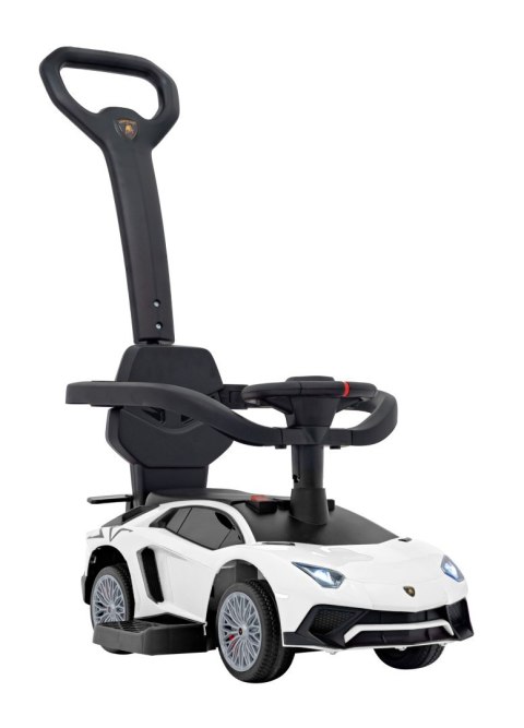 Jeździk, Pchaczyk Lamborghini Aventador SV Biały Jeździk, Pchaczyk Lamborghini Aventador SV Biały