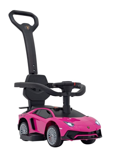 Jeździk, Pchaczyk Lamborghini Aventador SV Różowy Jeździk, Pchaczyk Lamborghini Aventador SV Różowy