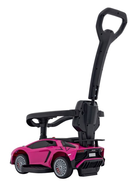 Jeździk, Pchaczyk Lamborghini Aventador SV Różowy Jeździk, Pchaczyk Lamborghini Aventador SV Różowy