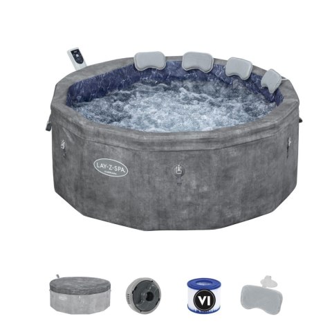 Lay-Z-Spa Carrara SMART Air Jet Jacuzzi BESTWAY Lay-Z-Spa Carrara SMART Air Jet Jacuzzi BESTWAY