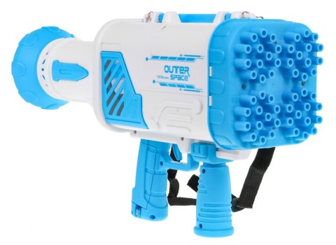Maszyna do Baniek mydlanych Pistolet dla dzieci 3+ niebieski Broń z wiatraczkiem + Płyn do baniek Maszyna do Baniek mydlanych Pistolet dla dzieci 3+ niebieski Broń z wiatraczkiem + Płyn do baniek