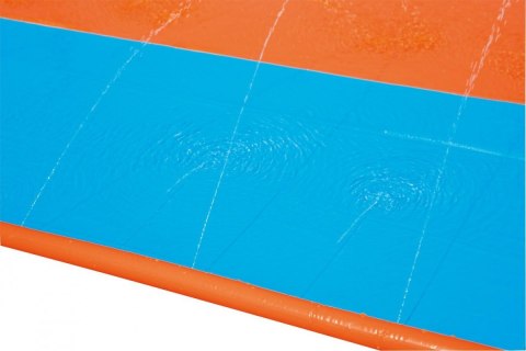Ślizg wodny dla dzieci 3+ Podwójny tor 488cm BESTWAY + Łatka naprawcza Ślizg wodny dla dzieci 3+ Podwójny tor 488cm BESTWAY + Łatka naprawcza