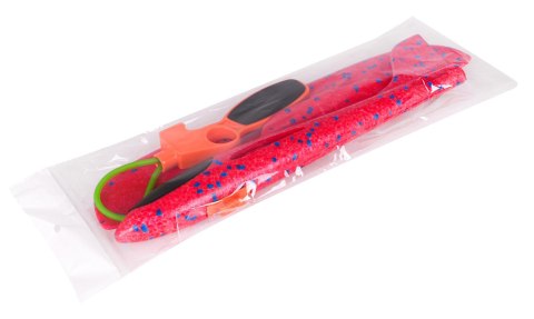 Styropianowy Samolot z Ręczną Wyrzutnią Czerwony Styropianowy Samolot z Ręczną Wyrzutnią Czerwony