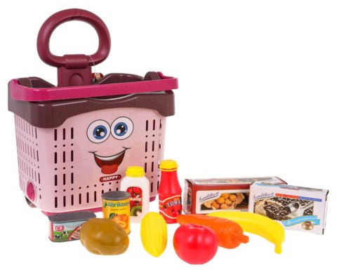 Wózek Sklepowy + Akcesoria Czerwony Wózek Sklepowy + Akcesoria Czerwony