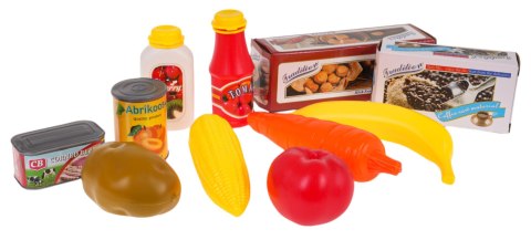 Wózek Sklepowy + Akcesoria Czerwony Wózek Sklepowy + Akcesoria Czerwony