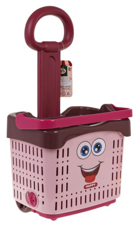 Wózek Sklepowy + Akcesoria Czerwony Wózek Sklepowy + Akcesoria Czerwony