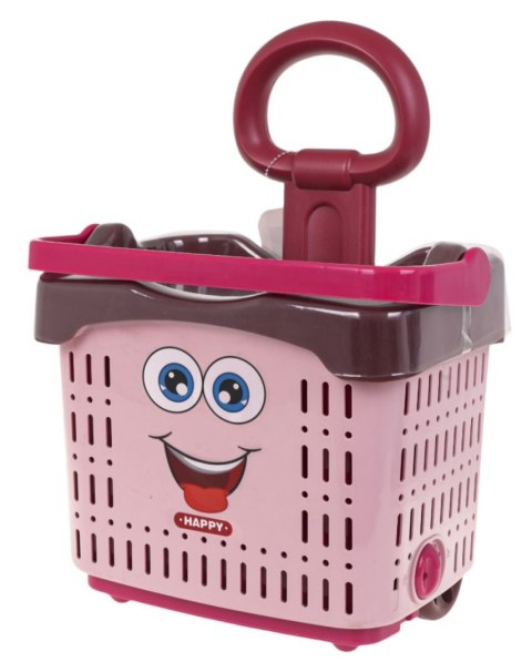 Wózek Sklepowy + Akcesoria Czerwony Wózek Sklepowy + Akcesoria Czerwony