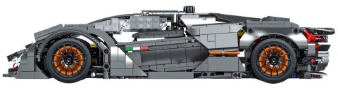 Zestaw Klocków Autko Sportowe Szare 1512el. Zestaw Klocków Autko Sportowe Szare 1512el.