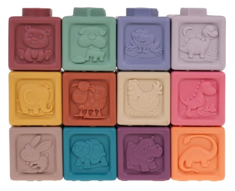 Zestaw Kostek Sensorycznych Liczby 12el. Zestaw Kostek Sensorycznych Liczby 12el.