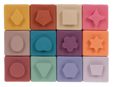 Zestaw Kostek Sensorycznych Liczby 12el. Zestaw Kostek Sensorycznych Liczby 12el.