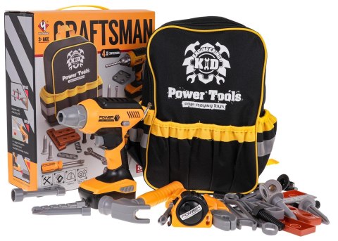 Zestaw Narzędzi z Plecakiem + Akcesoria Zestaw Narzędzi z Plecakiem + Akcesoria