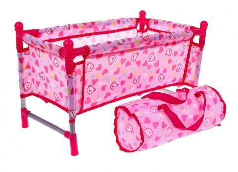 Zestaw akcesoriów do lalek dla dzieci 3+ Opieka nad niemowlakami + Wózek + Krzesełko do karmienia + Łóżeczko + 2 torby Zestaw akcesoriów do lalek dla dzieci 3+ Opieka nad niemowlakami + Wózek + Krzesełko do karmienia + Łóżeczko + 2 torby