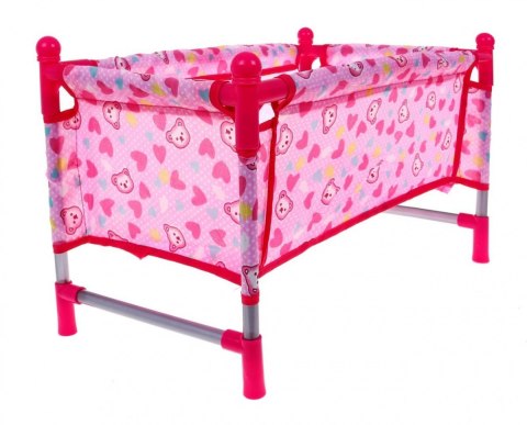 Zestaw akcesoriów do lalek dla dzieci 3+ Opieka nad niemowlakami + Wózek + Krzesełko do karmienia + Łóżeczko + 2 torby Zestaw akcesoriów do lalek dla dzieci 3+ Opieka nad niemowlakami + Wózek + Krzesełko do karmienia + Łóżeczko + 2 torby