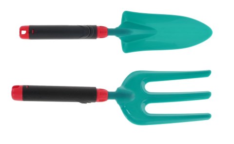 Zestaw małego ogrodnika 4 Narzędzia do Ogrodu dla dzieci 3+ Widełki + Kielnia + Obsypnik + Motyka Zestaw małego ogrodnika 4 Narzędzia do Ogrodu dla dzieci 3+ Widełki + Kielnia + Obsypnik + Motyka