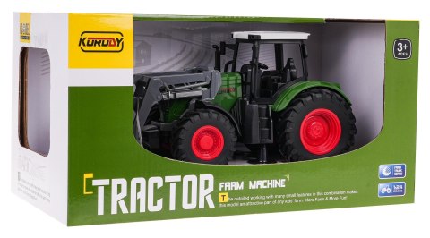 Zielony Traktor ze Spychem Zielony Traktor ze Spychem