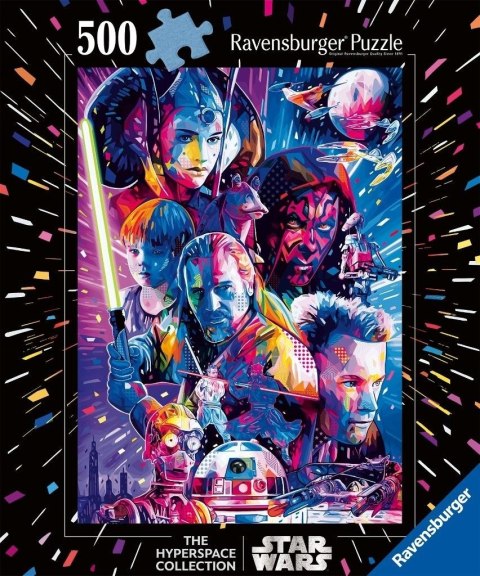 Puzzle 2D: Star Wars Mroczne Widmo 500el