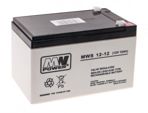 Akumulator żelowy 12V/12Ah do pojazdów elektrycznych dla dzieci Część zapasowa Akumulator żelowy 12V/12Ah do pojazdów elektrycznych dla dzieci Część zapasowa