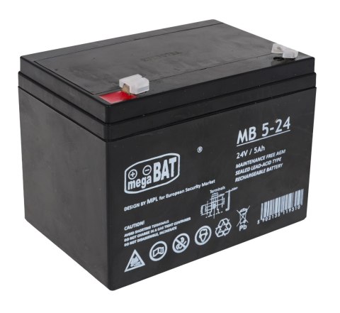 Akumulator żelowy 24V/5Ah do pojazdów elektrycznych dla dzieci Część zapasowa Akumulator żelowy 24V/5Ah do pojazdów elektrycznych dla dzieci Część zapasowa