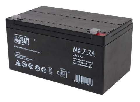 Akumulator żelowy 24V/7Ah do pojazdów elektrycznych dla dzieci Część zapasowa Akumulator żelowy 24V/7Ah do pojazdów elektrycznych dla dzieci Część zapasowa