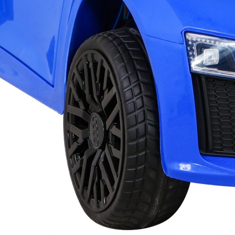 Audi R8 na akumulator dla dzieci Niebieski + Pilot + EVA + Wolny Start + MP3 LED Audi R8 na akumulator dla dzieci Niebieski + Pilot + EVA + Wolny Start + MP3 LED