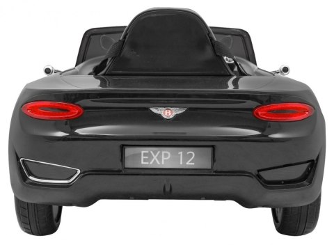 Auto na akumulator Bentley EXP 12 dla dzieci Czarny + Pilot + Otwierane drzwi + Elegancki wygląd Auto na akumulator Bentley EXP 12 dla dzieci Czarny + Pilot + Otwierane drzwi + Elegancki wygląd