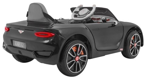 Auto na akumulator Bentley EXP 12 dla dzieci Czarny + Pilot + Otwierane drzwi + Elegancki wygląd Auto na akumulator Bentley EXP 12 dla dzieci Czarny + Pilot + Otwierane drzwi + Elegancki wygląd