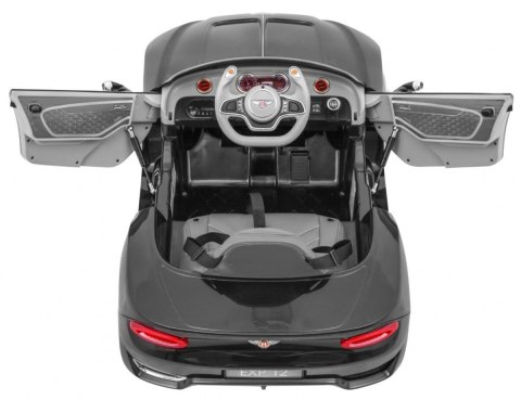 Auto na akumulator Bentley EXP 12 dla dzieci Czarny + Pilot + Otwierane drzwi + Elegancki wygląd Auto na akumulator Bentley EXP 12 dla dzieci Czarny + Pilot + Otwierane drzwi + Elegancki wygląd